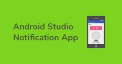 Java ( Android Studio ) - Notification App -