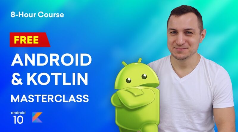 Kotlin Android Tutorial | Study How one can Construct an Android App 📱 7+ hours FREE Growth Masterclass 1