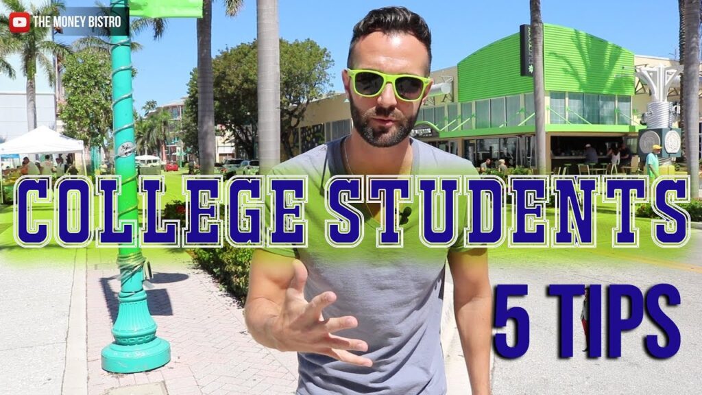 Students || Small Business || 5 Tips For College Students. DRINK. || The Money Bistro