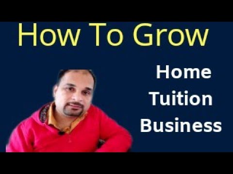 Tips For Home Tutors. Grow your Business