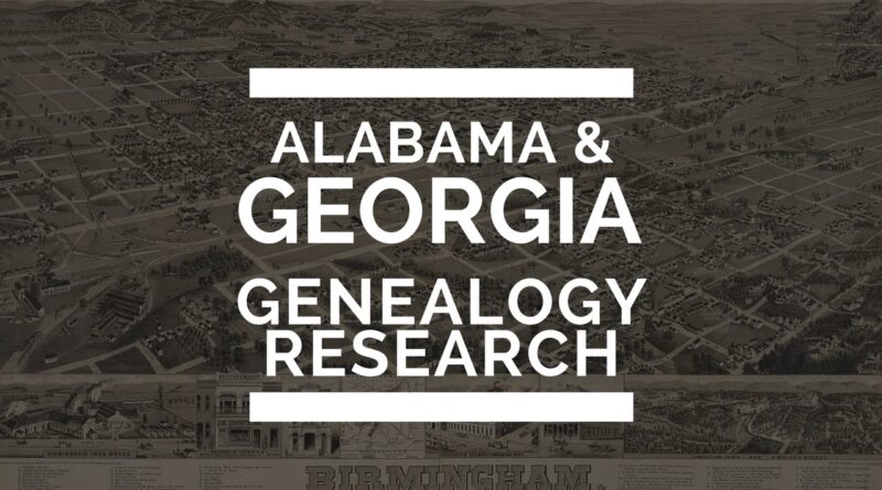 BlackProGen LIVE Ep18: Alabama and Georgia Family tree Analysis 1