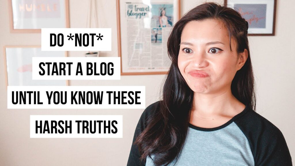 14 Harsh Truths You Discover Out When You Begin Running a blog 1