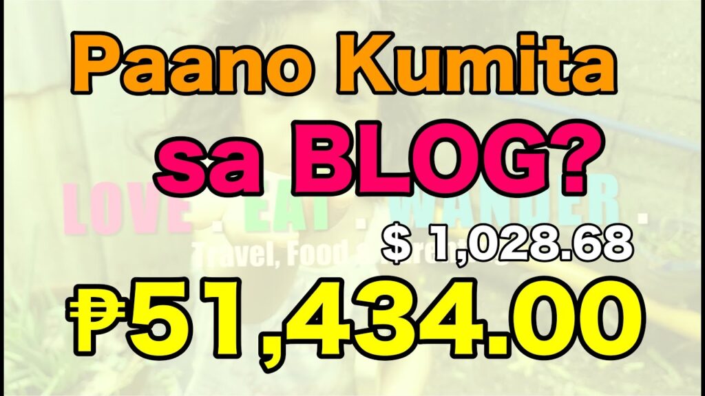 Paano Kumita sa Weblog? ll How one can Earn in Running a blog ll How one can Monetize Web site 1