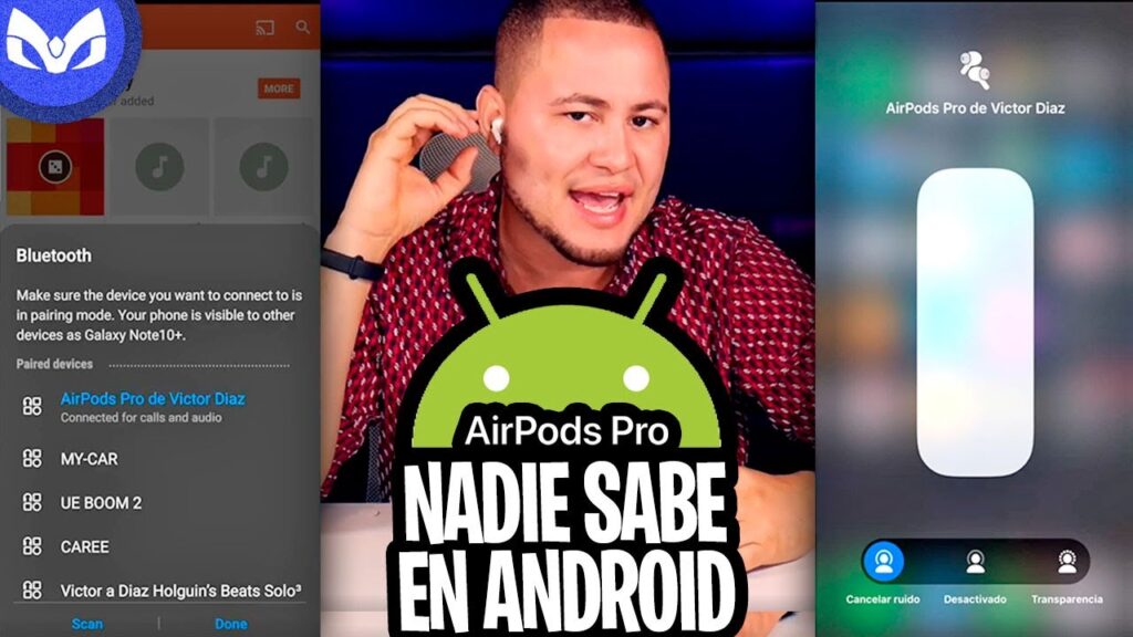 AIRPODS PRO SU REALIDAD EN ANDROID - FUNCIONAN ?