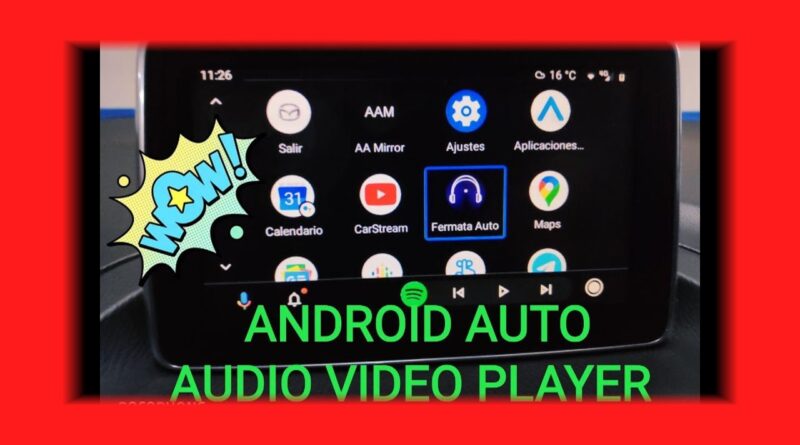 ANDROID AUTO VIDEO PLAYER (2020)
