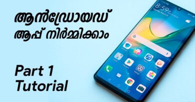 Android App Development Tutorial Malayalam Part 1 - Installing Android Studio & creating new project