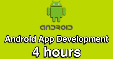 Android App Development in Java All-in-One Tutorial Series (4 HOURS!)