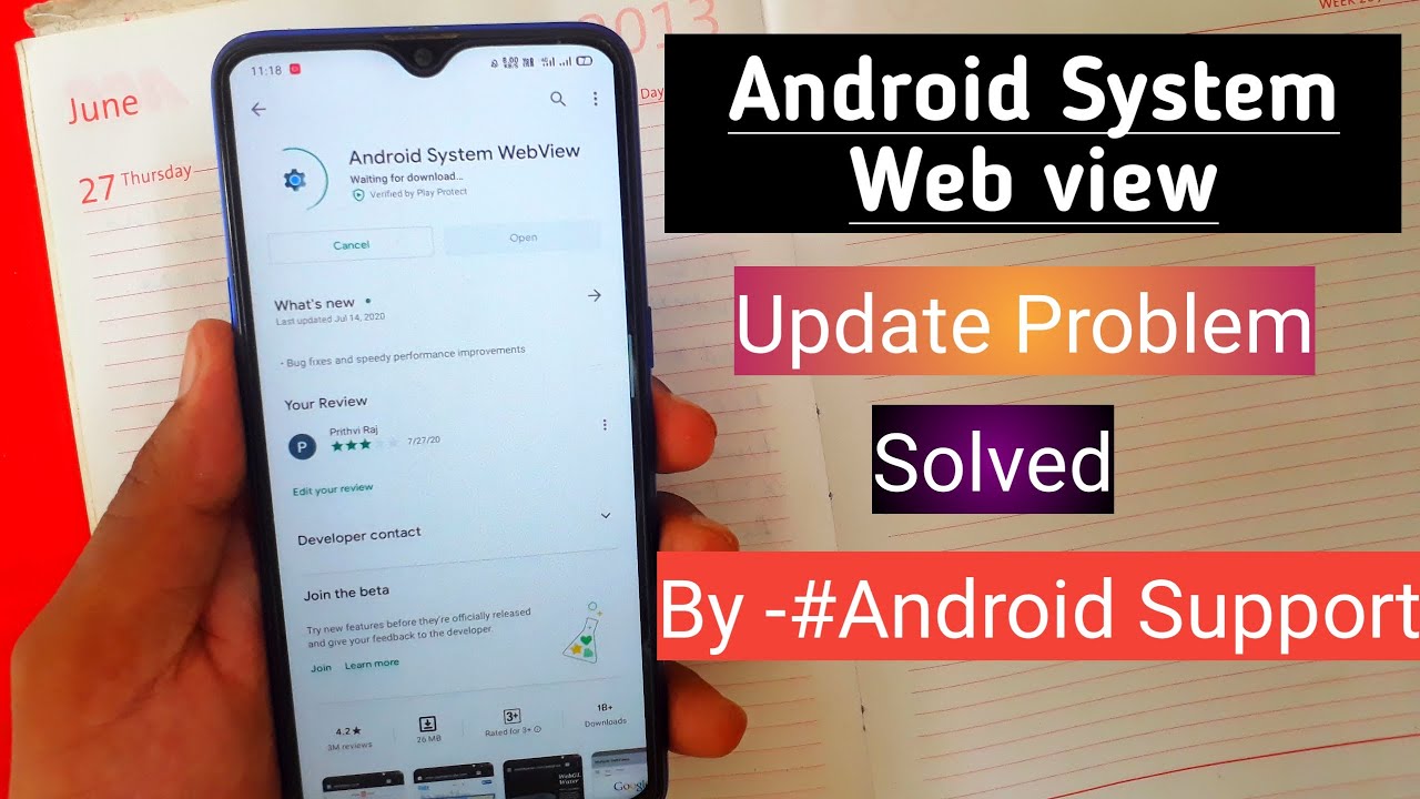 Cara Update Webview Sistem Android : Android System WebView: How To Enable And Use IT?
