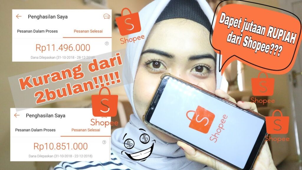 CARA BUKA TOKO DI SHOPEE MELALUI HP | Epin Maulani (INDONESIA)
