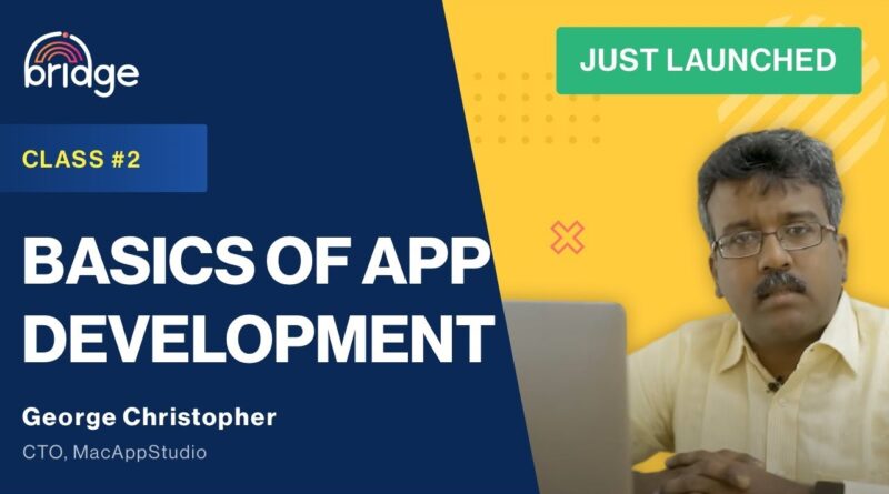 Class #2 : Basics of App Development : What happens behind the scenes when you use your mobile apps.
