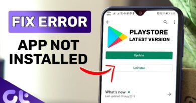 How to Fix App Not Installed Error on Android | Install APK on Android | Guiding Tech