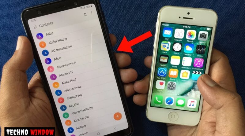 How to Transfer Contacts from iPhone to Android (Without PC or Apps)