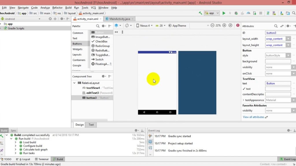 How to fix "Failed to load AppCompat ActionBar with unknown error" in Android Studio 3.1.3