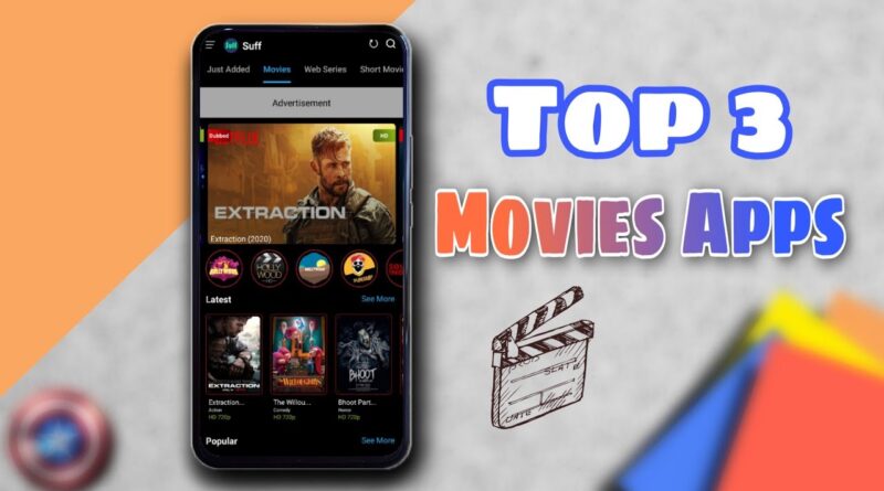 Top 3 Best Movie Apps || Best Apps To Download Movies On Android