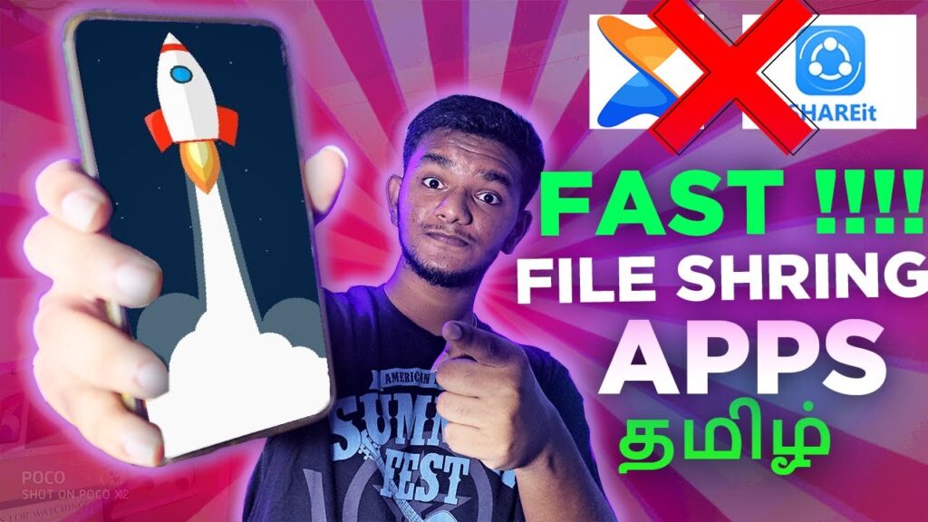 Top 5 Best Non Chinese File Sharing app for android | TAMIL | ❌shareit ❌xender
