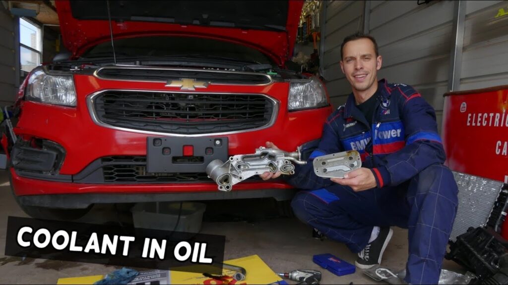 COOLANT IN OIL OR OIL IN COOLANT CHEVROLET CRUZE CHEVY SONIC 1