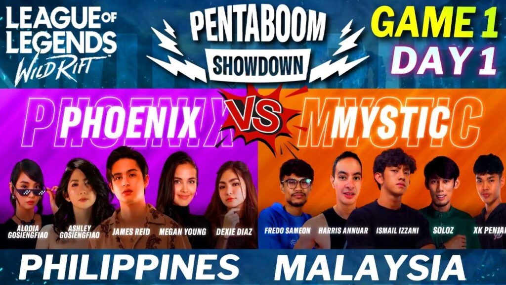PHILIPPINES VS MALAYSIA ( GAME 1 ) Pentaboom: Wild Rift SEA Pentaboom Showdown Day 1 1