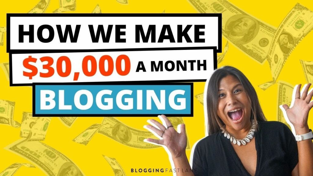 Make Cash Running a blog: 6 Methods How We Make Over $30,000 / Month From Our Weblog 1