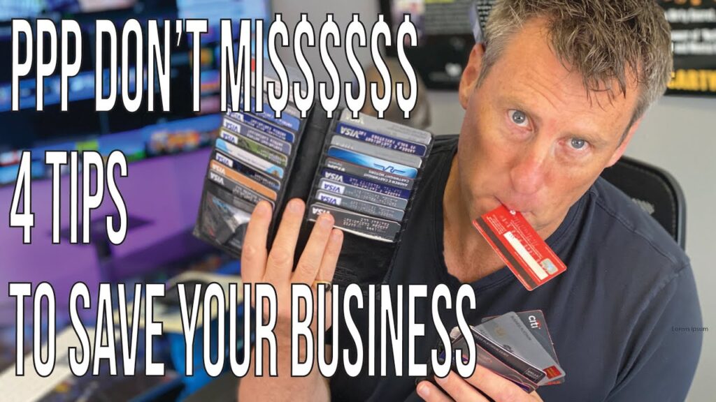 4 Tips For Small Business Survival: Credit Cards Can Save Your Finances PPP SBA Loan Stimulus