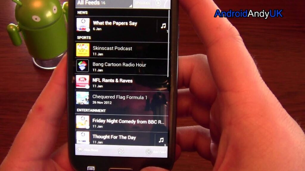 BeyondPod Android Podcast Player Review
