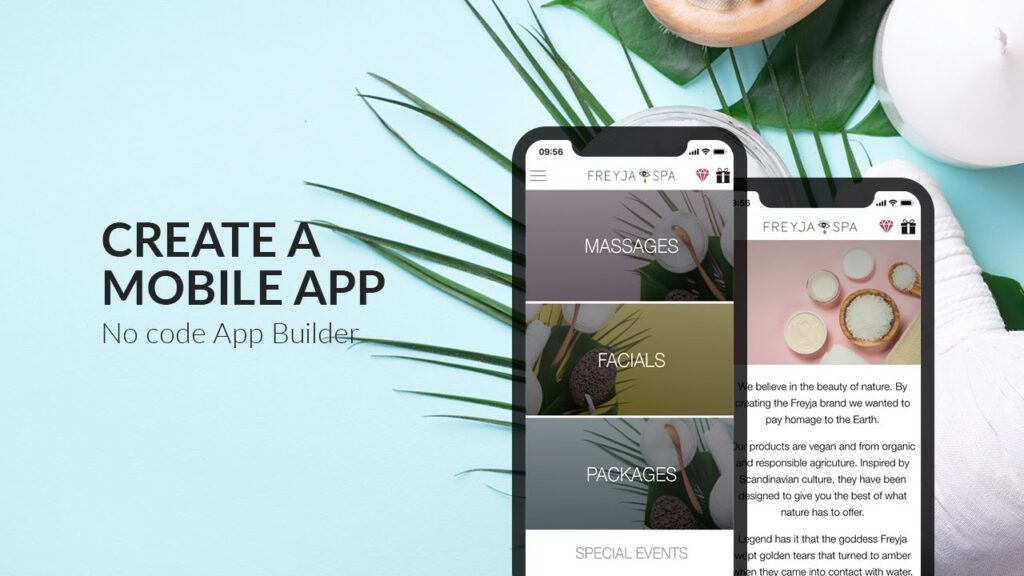 Create a mobile app | No code App builder | Content apps