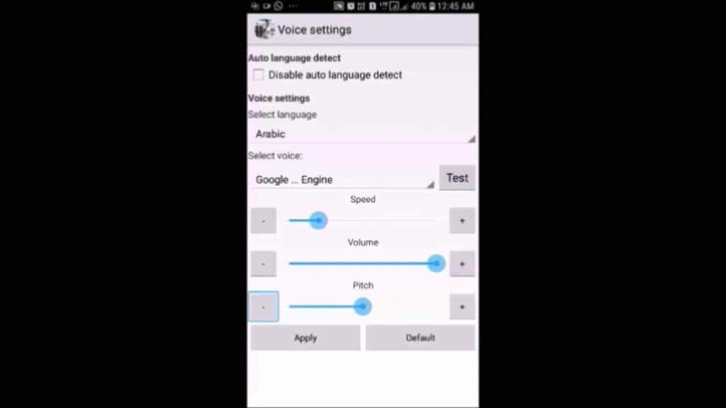 Demonstration NewsBack application|| with Android accessibility suite|| in Hindi.