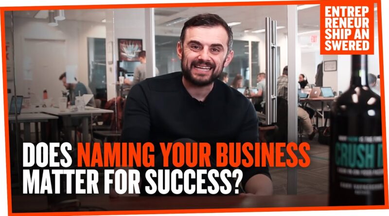 Does Naming Your Business Matter for Success?