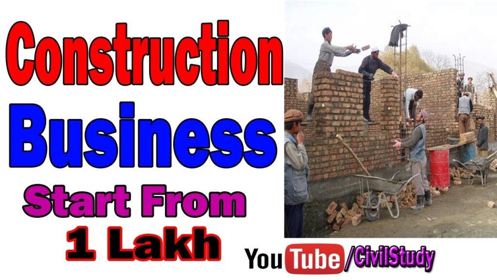 How To Start Construction Business | Construction Business Ideas In Urdu/Hindi