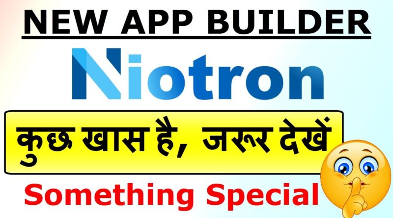 New App Builder | niotron.com | Create Free Android App ...