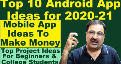 Top App Ideas 2020-21 | Android App Ideas For Beginners - Projects | Mobile App Ideas To Make Money