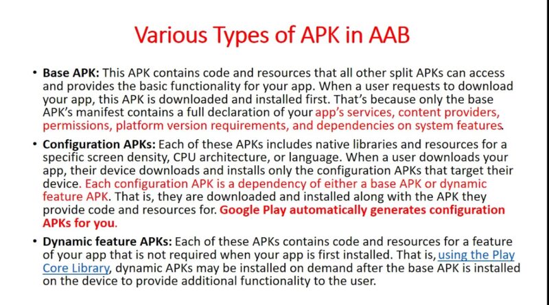 What is Android App Bundle(AAB)