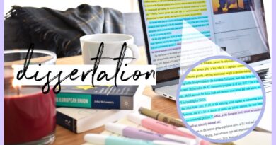 writing a thesis/dissertation advice