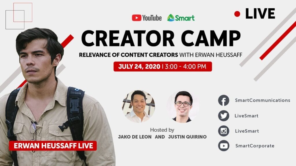 Creator Camp 2020 - The Relevance of Content material Creators with Erwan Heussaff 1