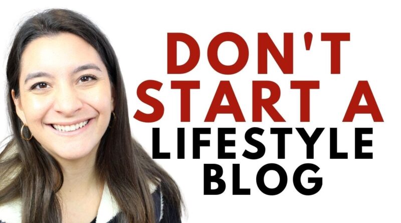 Why a Way of life Weblog is a Dangerous Thought for a Running a blog Enterprise 1