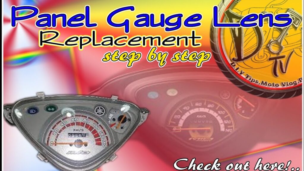 Tips on how to change injury panel gauge lens / Speedometer injury / crack lens / Tipid suggestions 1