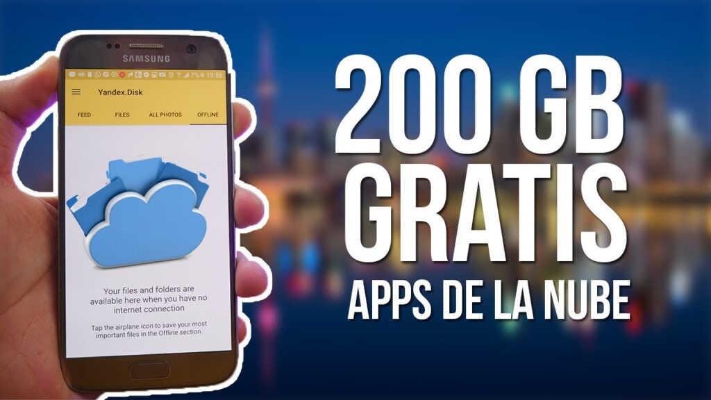 200 GB GRATIS - MEJORES APPS de almacenamiento en la NUBE