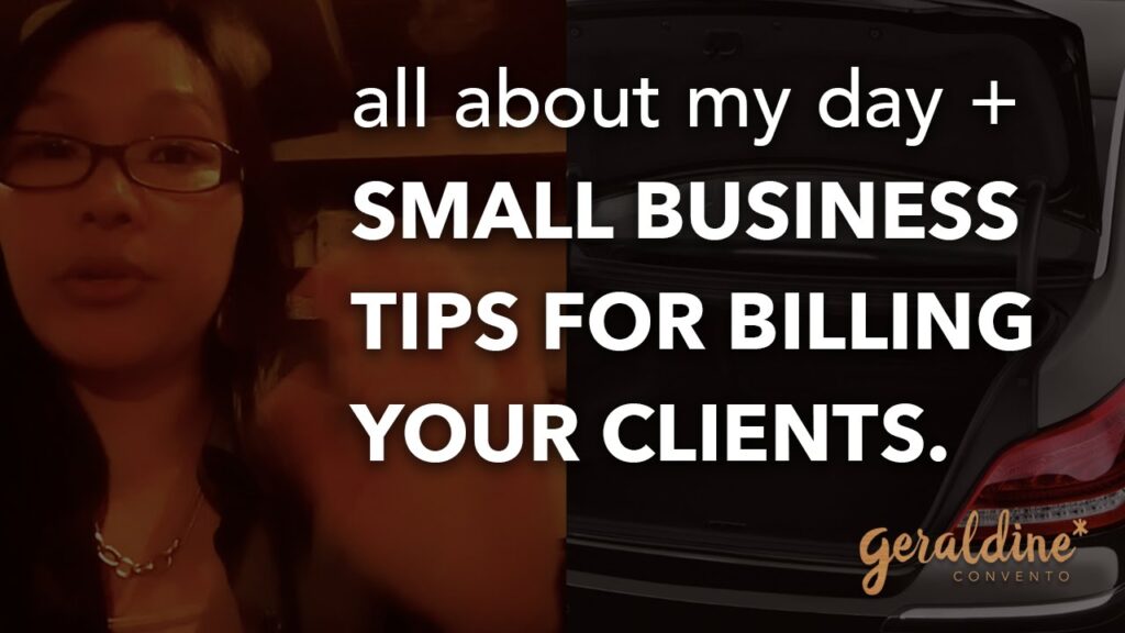 All About My Day PLUS Small Business Tips for Billing Your Clients | VLOG