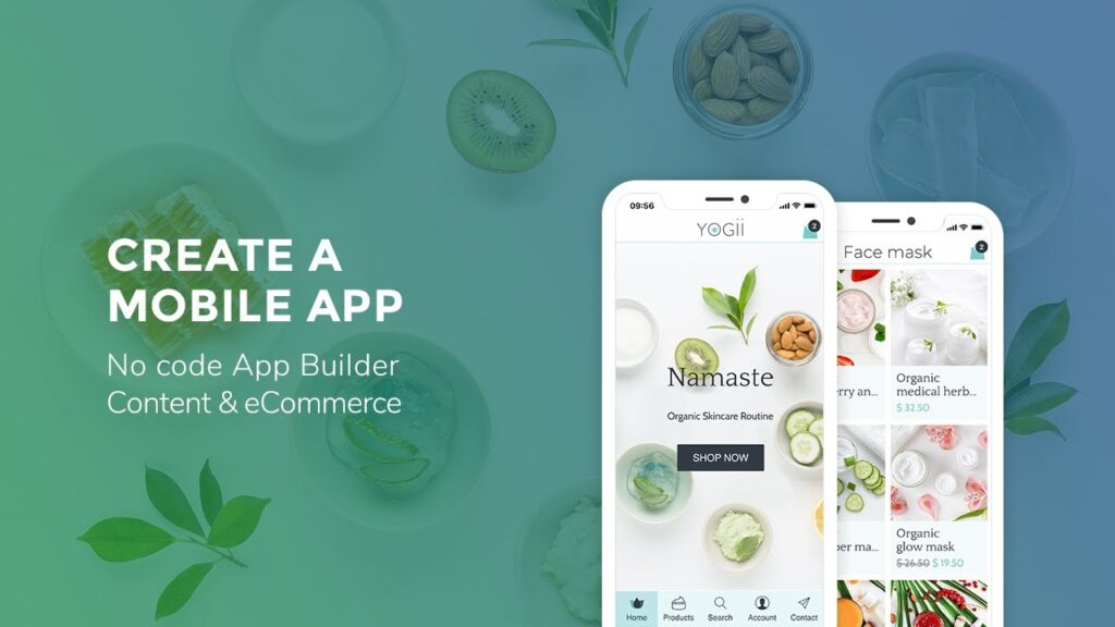 Create a mobile app | No code App builder | Shopping apps