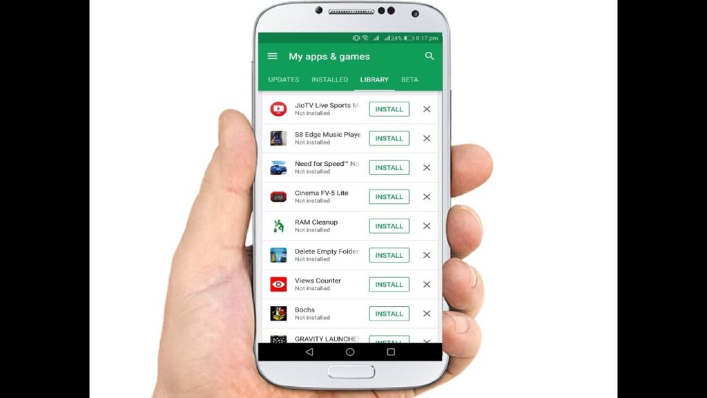 How to Remove Google Play Store History in Android Phone