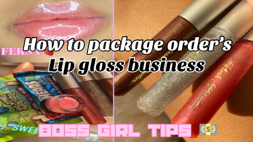 How to package orders 101| Lip gloss business (boss girl tips) ||KLXSH