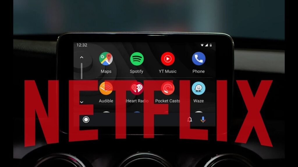 How to watch netflix on Android Auto and fix black screen problem.