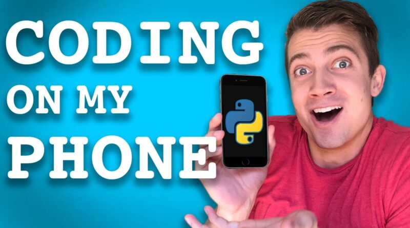 Programming on my Phone - Python for Phone (EASY)