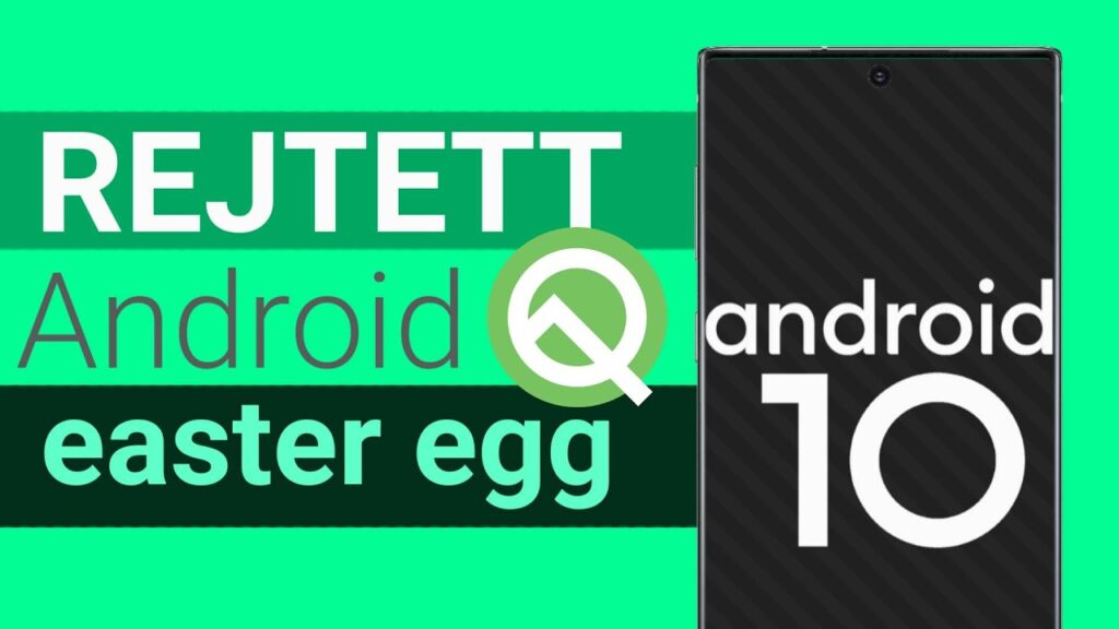 Rejtett Android 10 easter egg