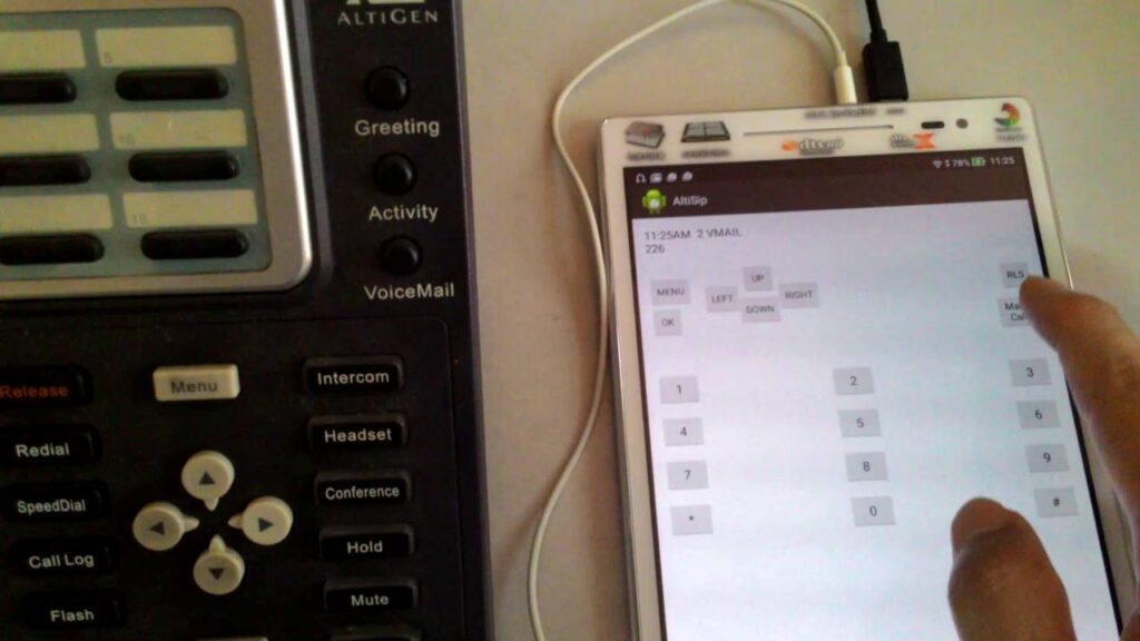 SIP Voip in Android and IP phone