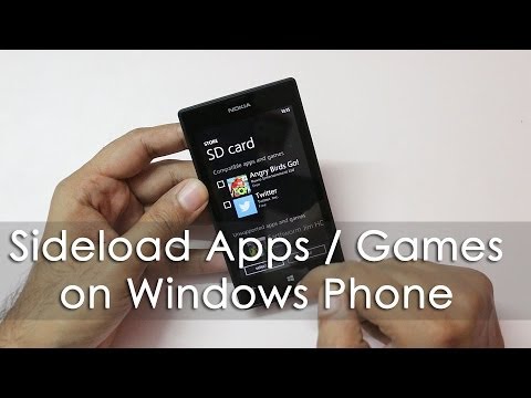 Sideload / Install Games & Apps on Windows Phone 8 via SD Card Legally