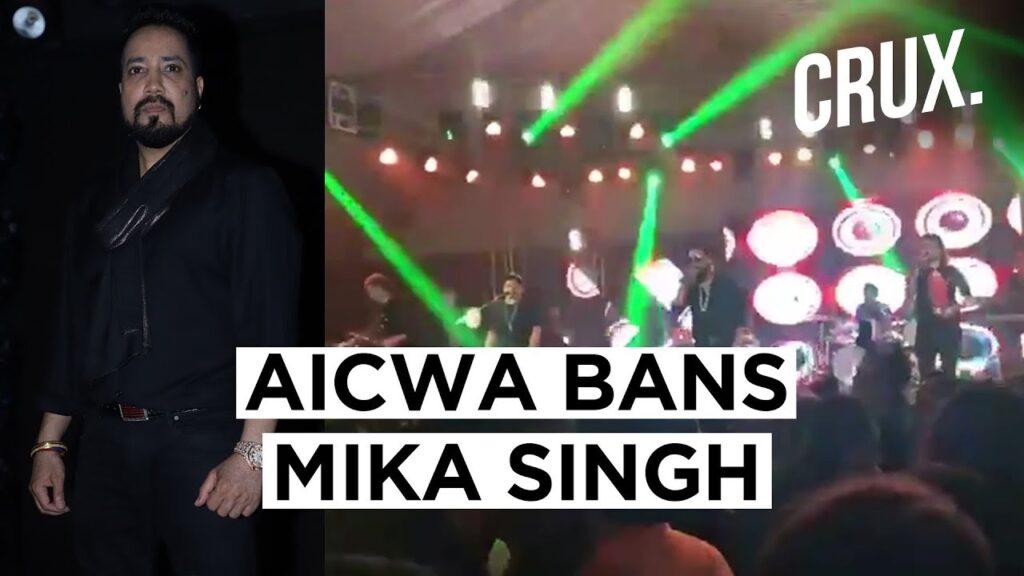 Mika Singh banned by AICWA after his efficiency in Pakistan | CRUX 1