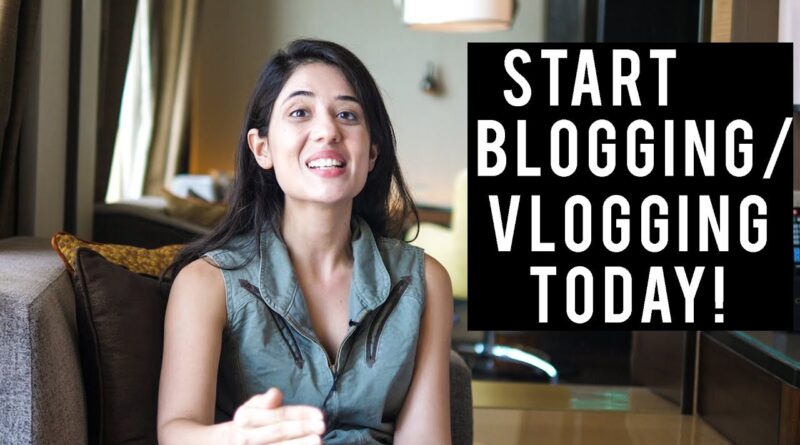 The way to begin Vlogging/Running a blog right this moment! Life like tricks to get going | Tanya Khanijow 1