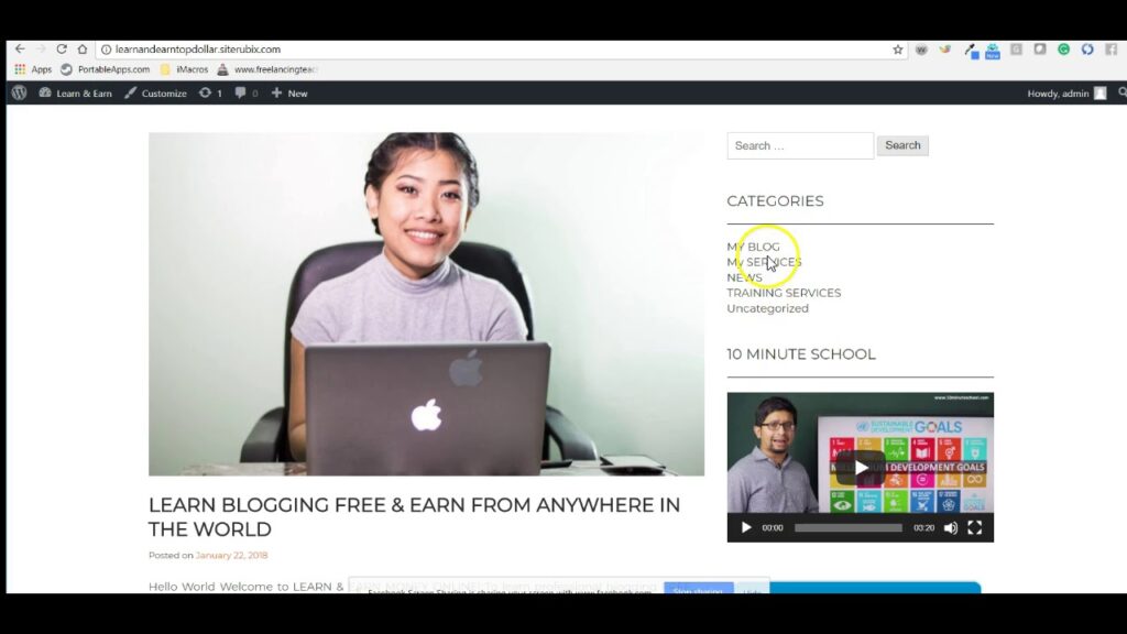 Skilled Running a blog Tutorial series-01 1