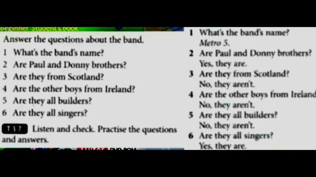English language course 1
