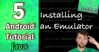 Android App Development Tutorial 5 - Installing an Emulator | Android Virtual Device Manager AVD